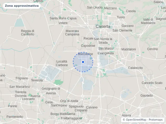 Mappa di Marcianise, Caserta