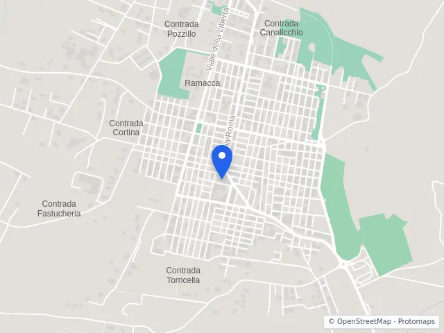 Mappa di Ramacca, Catania