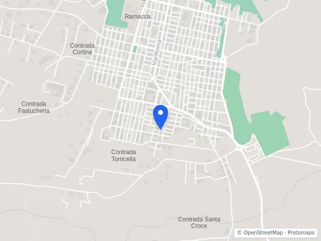 Mappa di Ramacca, Catania