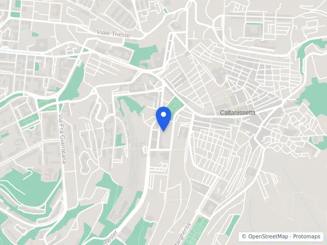 Mappa di Caltanissetta