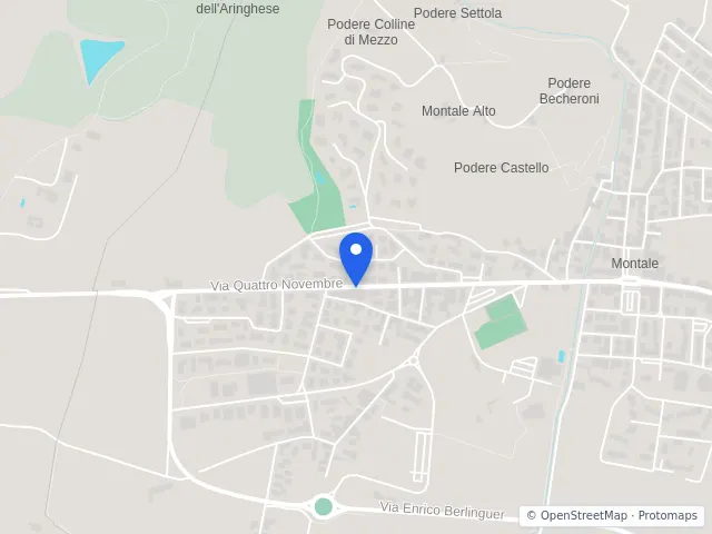 Mappa di Montale, Pistoia