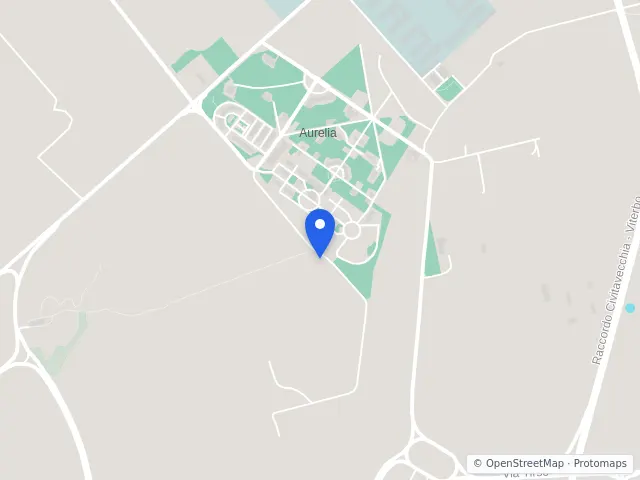 Mappa di Civitavecchia, Roma