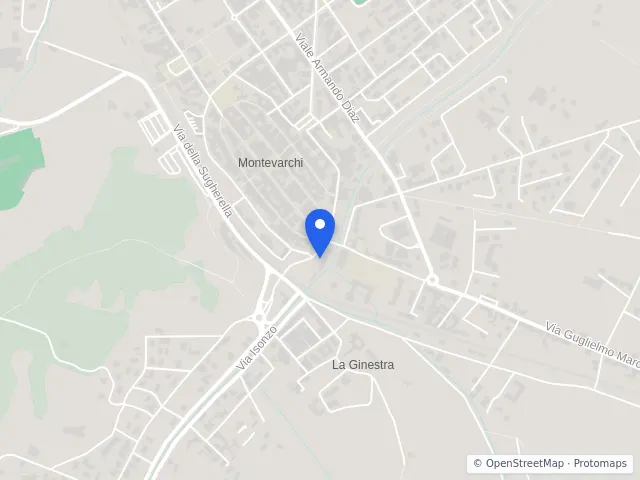 Mappa di Montevarchi, Arezzo