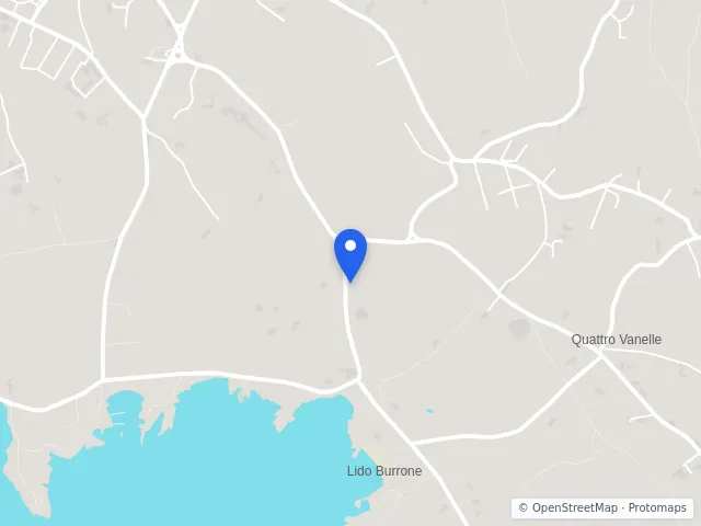 Mappa di Favignana, Trapani