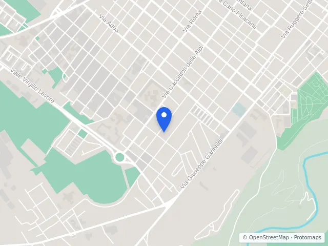 Mappa di Vittoria, Ragusa