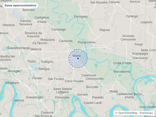 Mappa di Maleo, Lodi