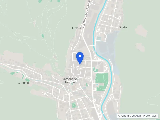 Mappa di Gardone Val Trompia, Brescia