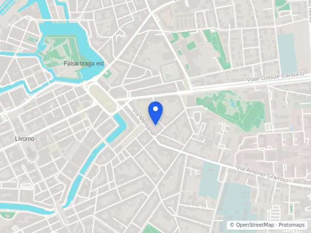 Mappa di Livorno