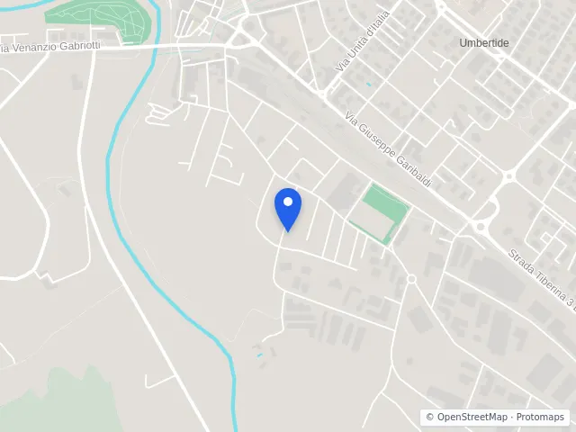 Mappa di Umbertide, Perugia