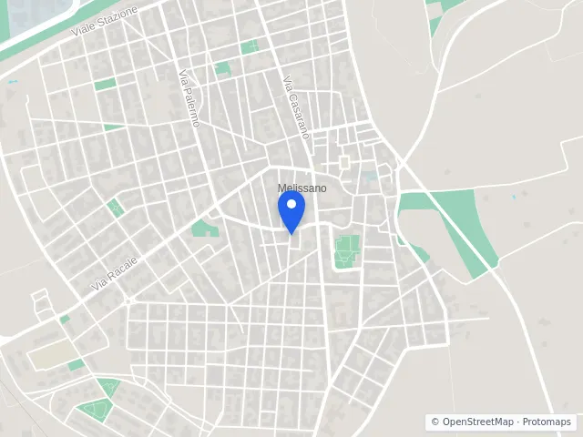 Mappa di Melissano, Lecce