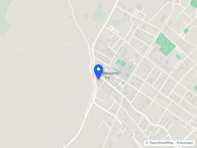 Mappa di San Benedetto Po, Mantova