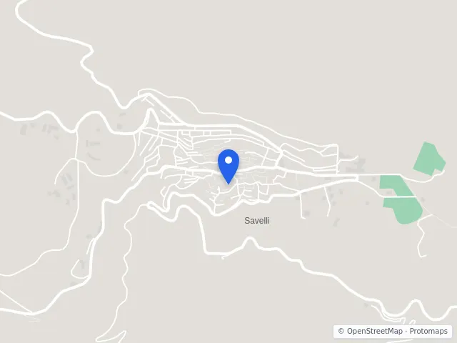 Mappa di Savelli, Crotone