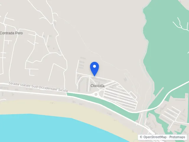 Mappa di Porto Empedocle, Agrigento