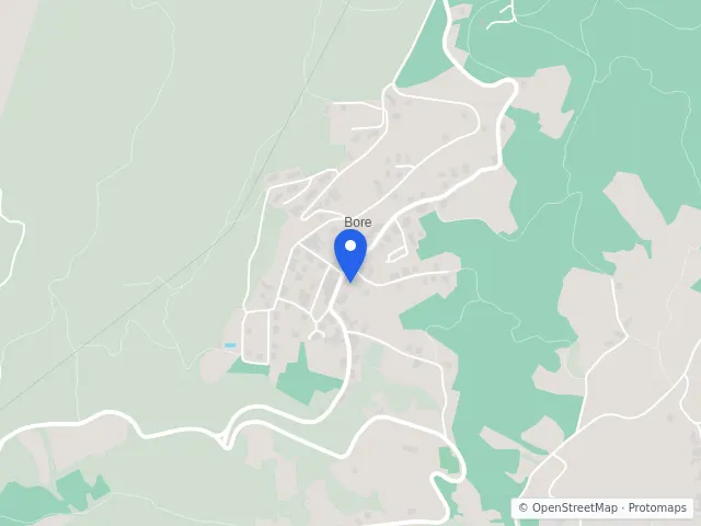Mappa di Bore, Parma