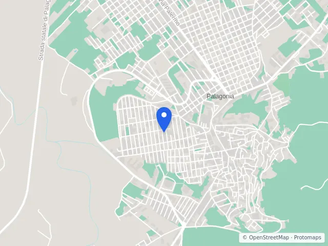 Mappa di Palagonia, Catania