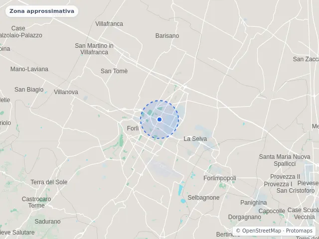 Mappa di Forlì, Forlì-Cesena