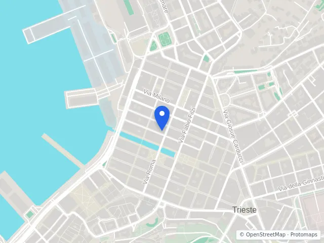 Mappa di Trieste