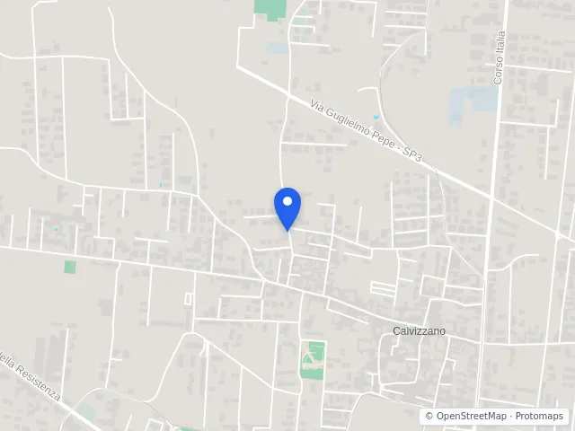 Mappa di Calvizzano, Napoli