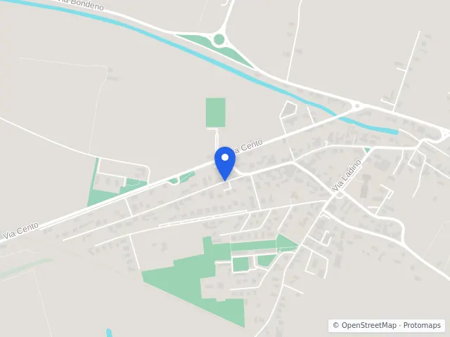 Mappa di Ferrara