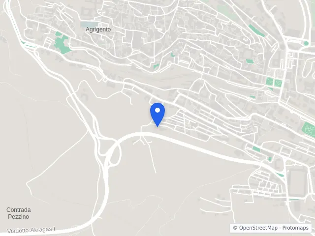 Mappa di Agrigento