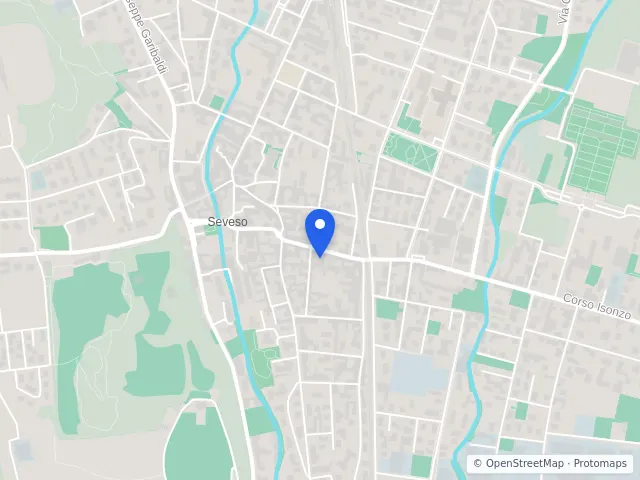 Mappa di Seveso, Monza e della Brianza