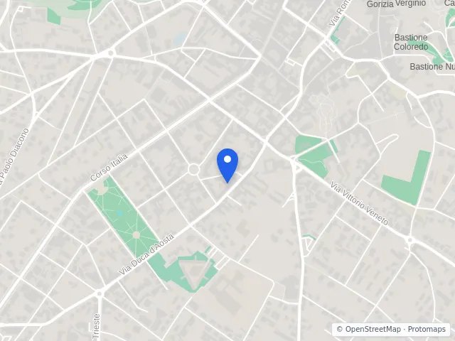 Mappa di Gorizia