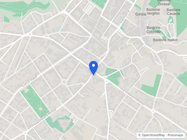 Mappa di Gorizia