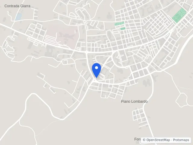 Mappa di Canicattì, Agrigento