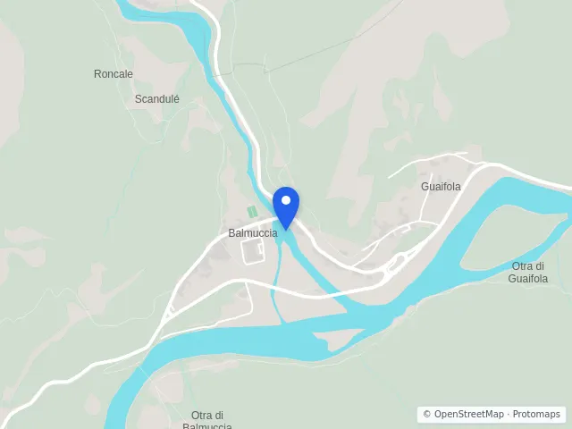Mappa di Balmuccia, Vercelli