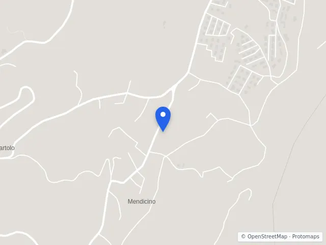 Mappa di Mendicino, Cosenza