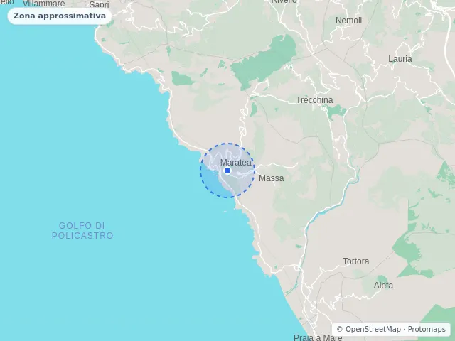Mappa di Maratea, Potenza