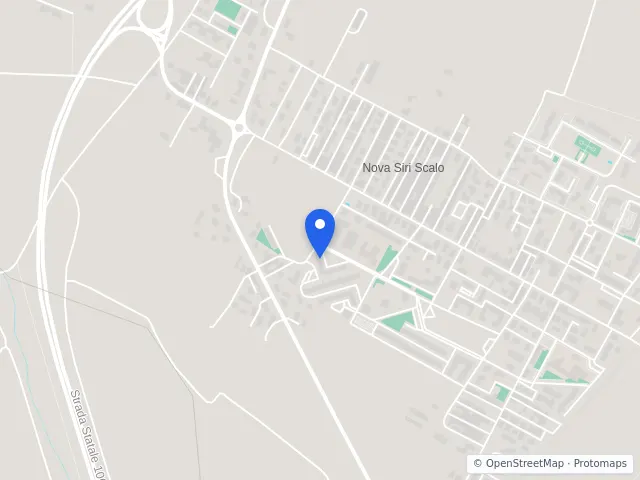 Mappa di Nova Siri, Matera