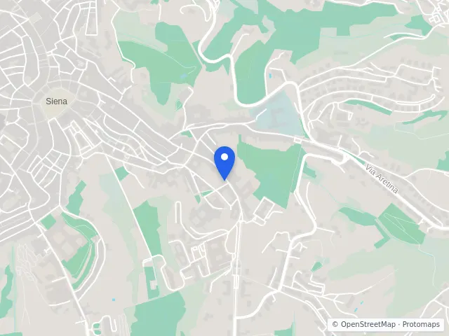 Mappa di Siena