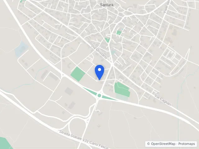 Mappa di Sardara, Sud Sardegna