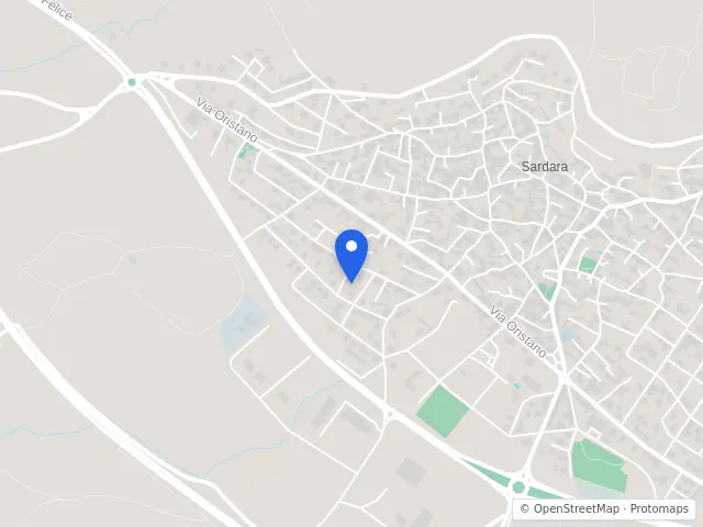 Mappa di Sardara, Sud Sardegna