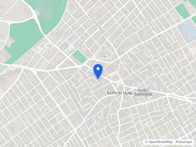 Mappa di Quartu Sant'Elena, Cagliari