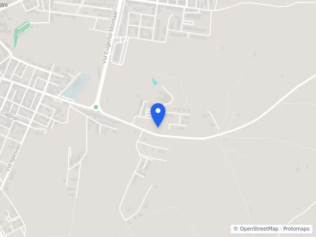 Mappa di Guspini, Sud Sardegna