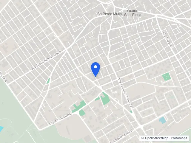 Mappa di Quartu Sant'Elena, Cagliari