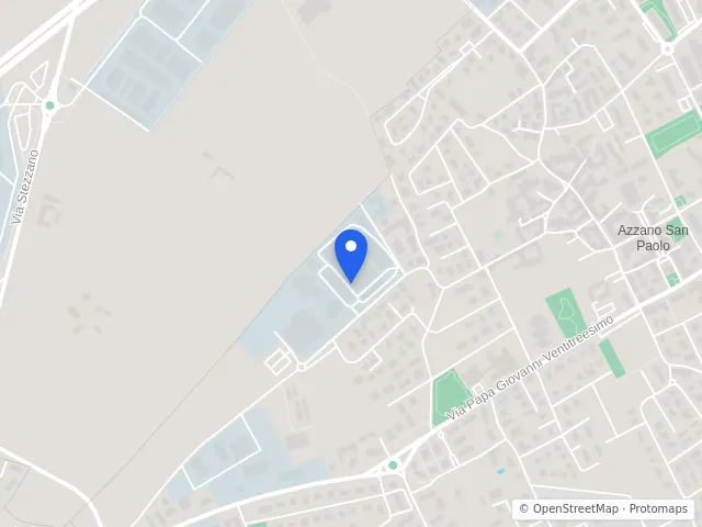 Mappa di Azzano San Paolo, Bergamo