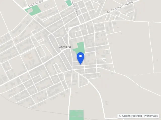 Mappa di Carosino, Taranto