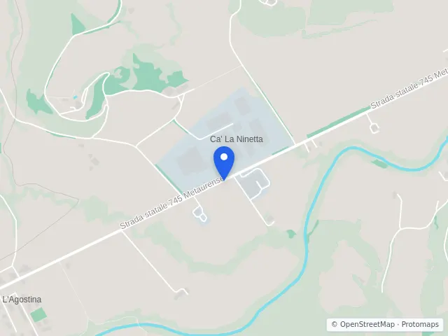 Mappa di Fermignano, Pesaro e Urbino
