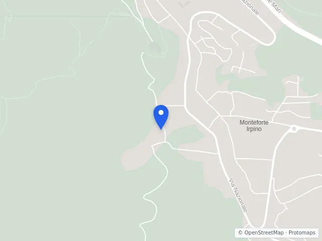 Mappa di Monteforte Irpino, Avellino