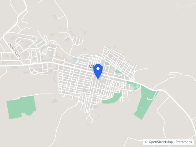 Mappa di Villarosa, Enna