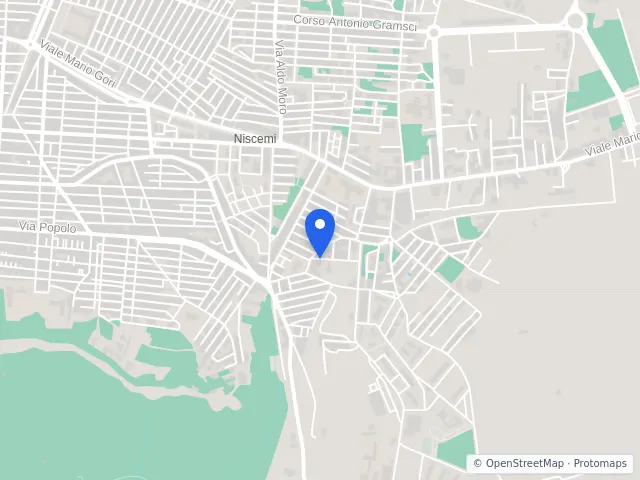 Mappa di Niscemi, Caltanissetta