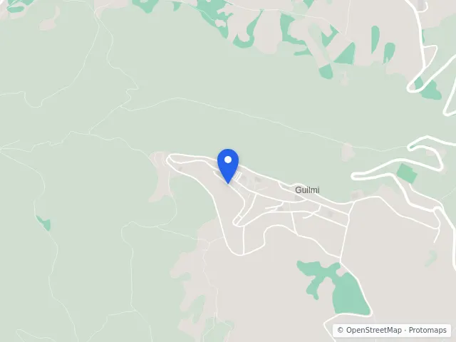 Mappa di Guilmi, Chieti