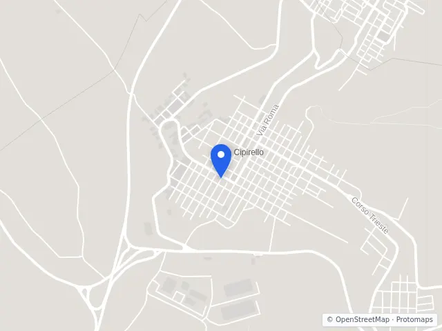 Mappa di San Cipirello, Palermo