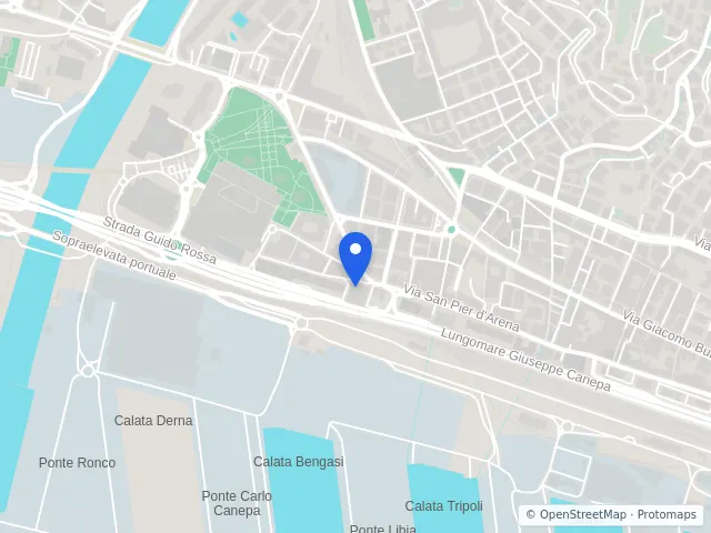 Mappa di Genova