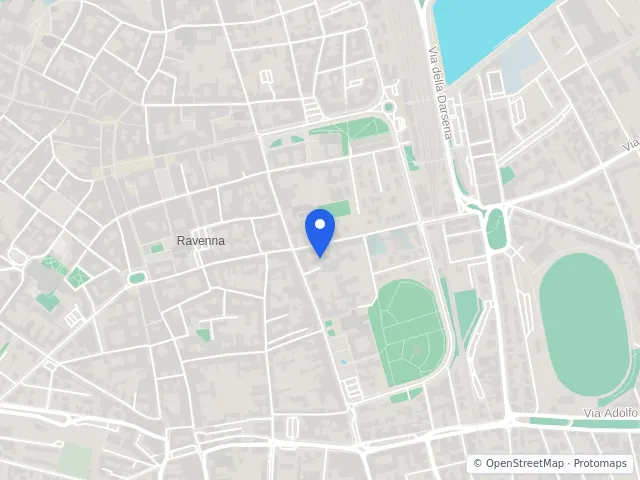 Mappa di Ravenna