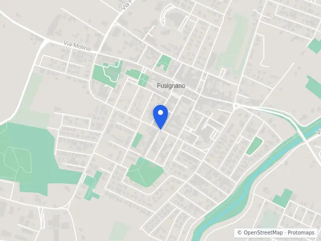 Mappa di Fusignano, Ravenna