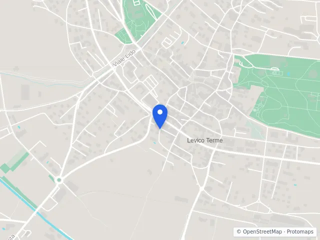Mappa di Levico Terme, Trento
